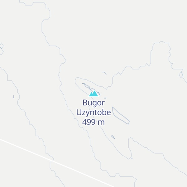Map of Bugor Uzyntobe