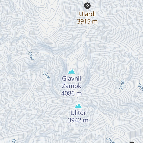 Map of Glavnii Zamok