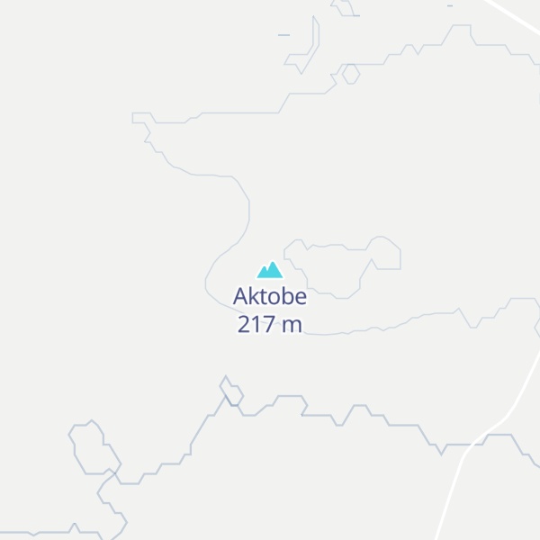 Map of Aktobe
