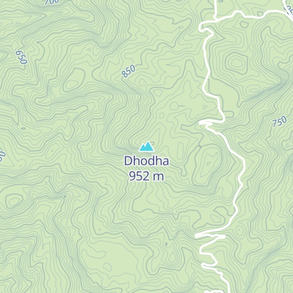 Map of Dhodha