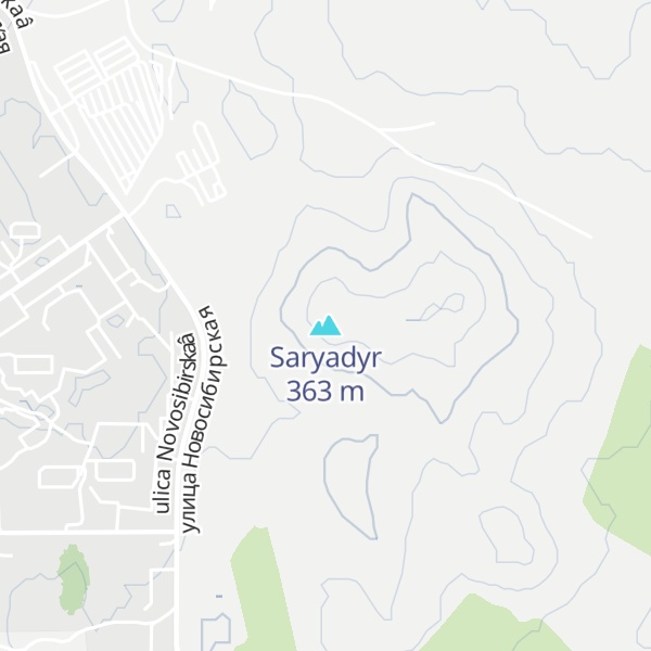 Map of Saryadyr