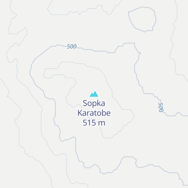 Map of Sopka Karatobe