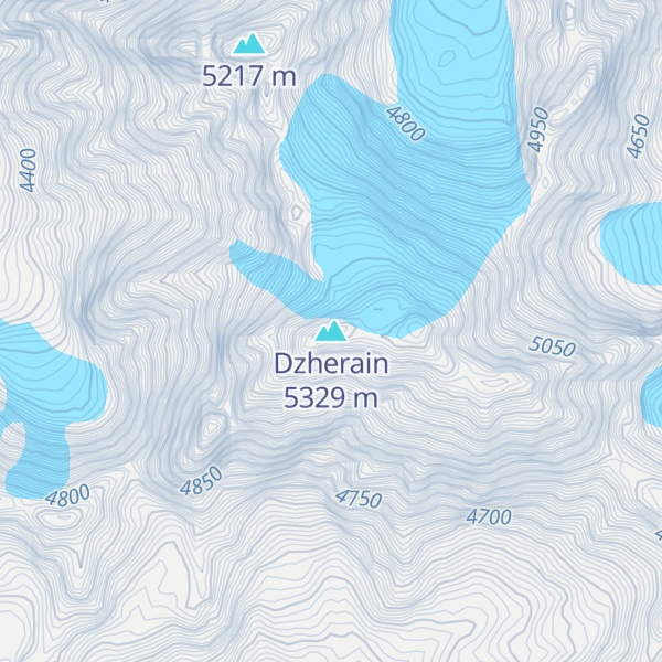 Map of Dzherain