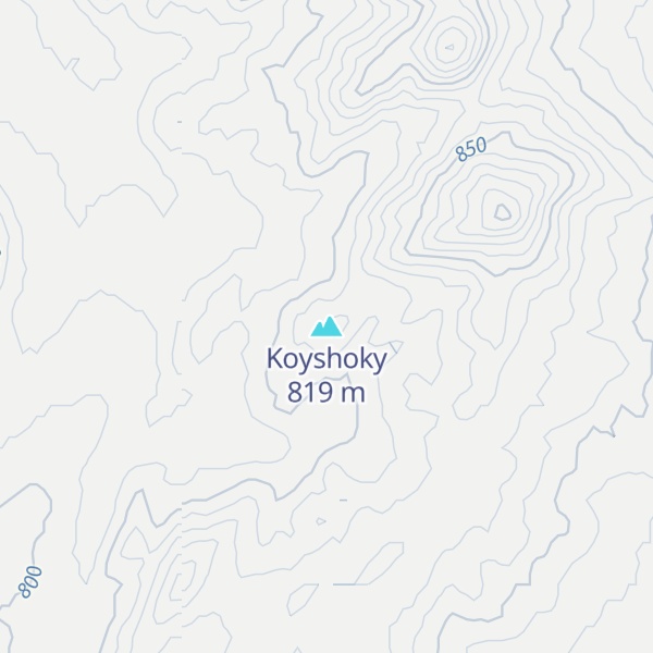 Map of Koyshoky