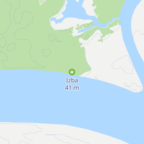Map of Izba