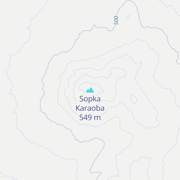 Map of Sopka Karaoba