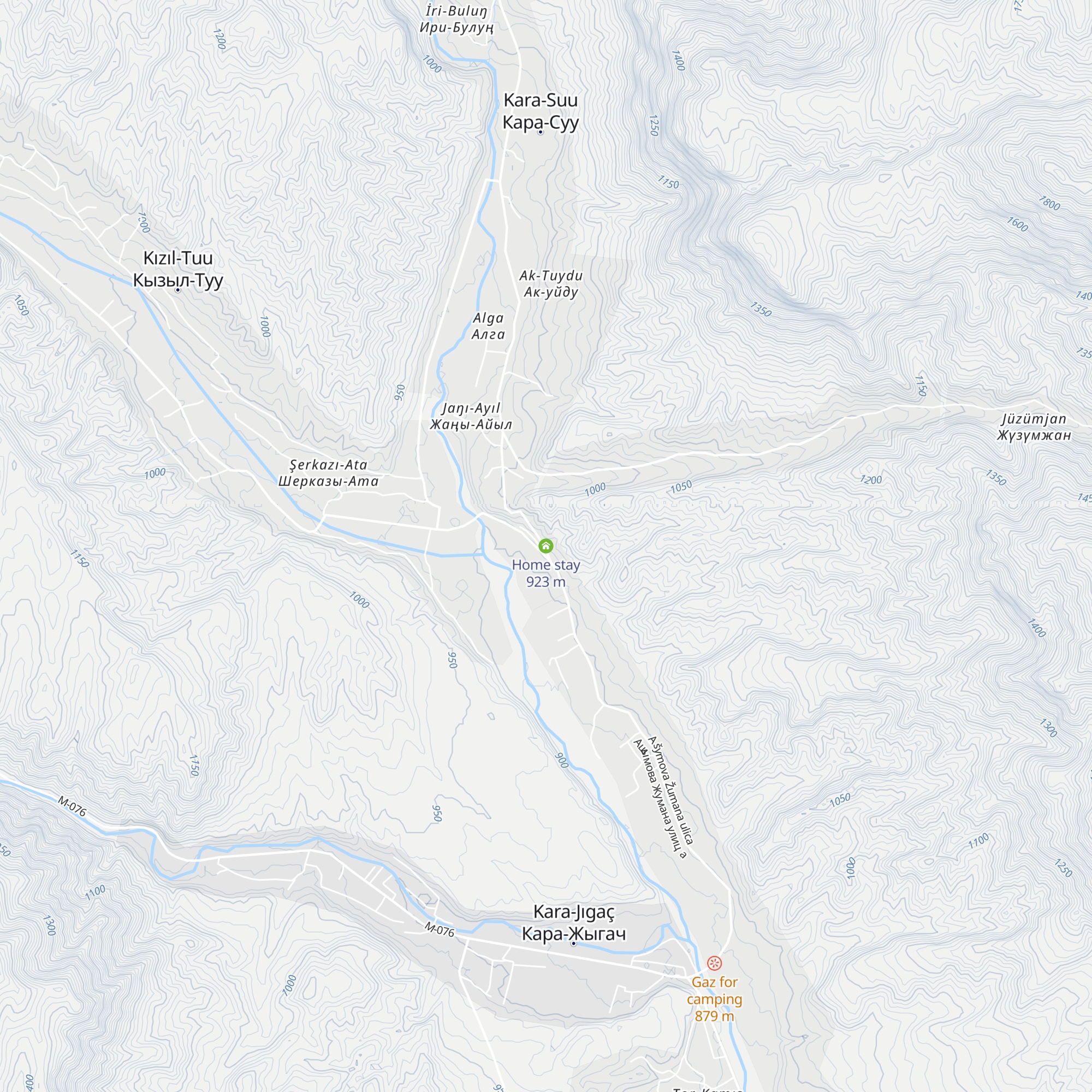Home stay map