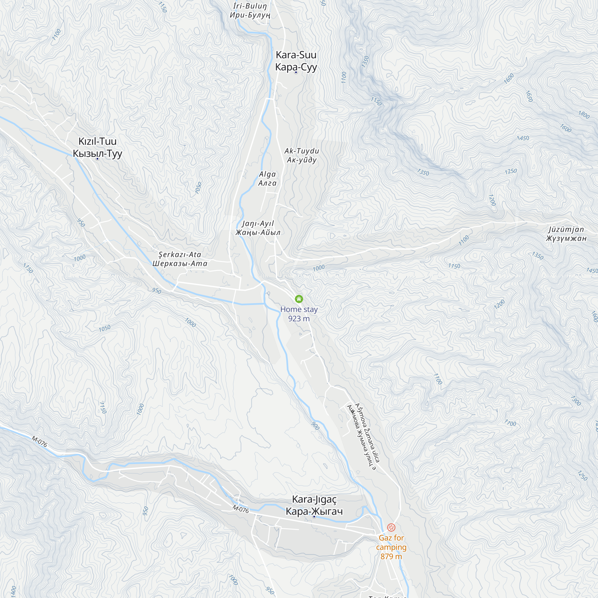 Home stay map
