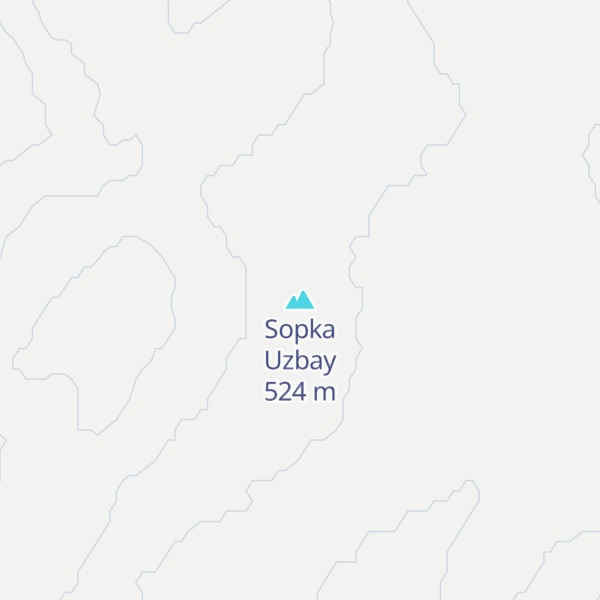 Map of Sopka Uzbay