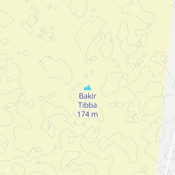 Map of Bakir Tibba