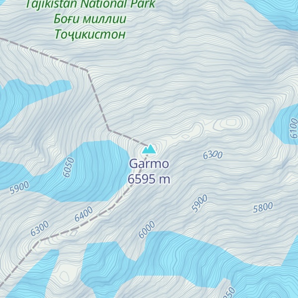 Map of Garmo