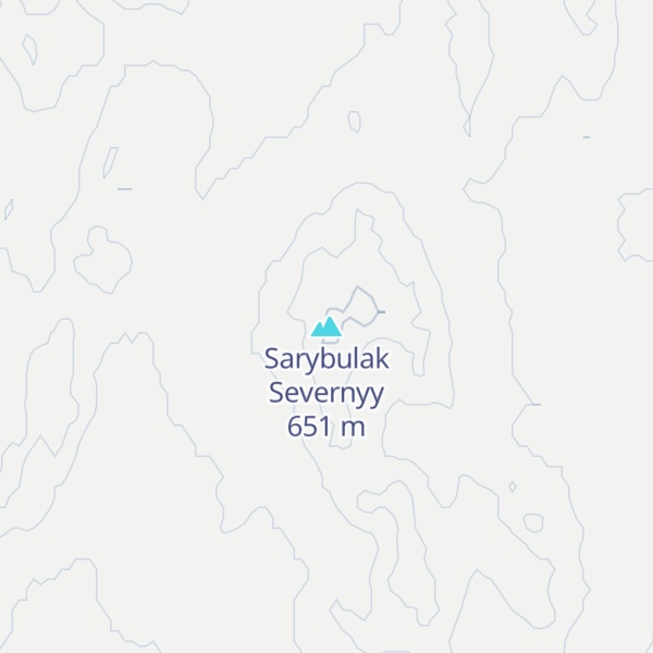 Map of Sarybulak Severnyy