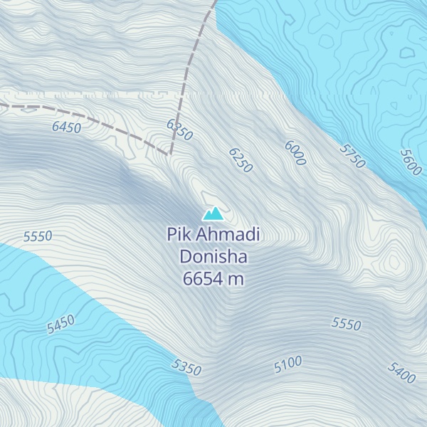 Map of Pik Ahmadi Donisha