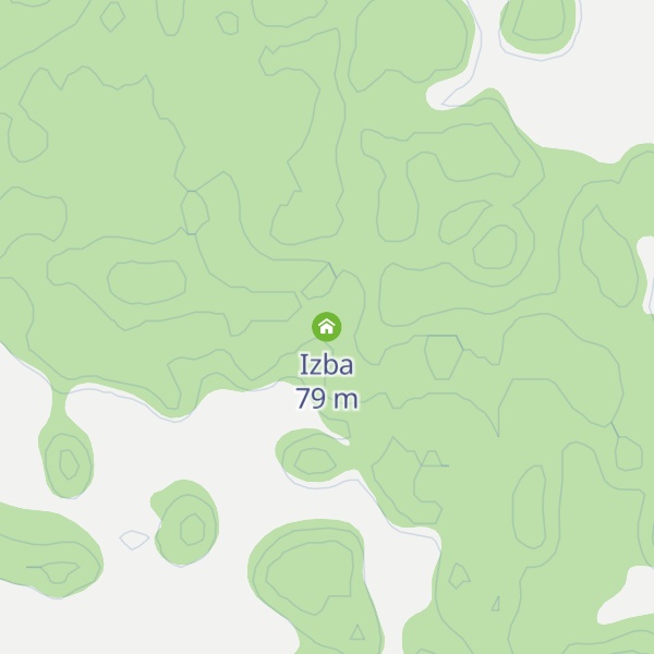 Map of Izba