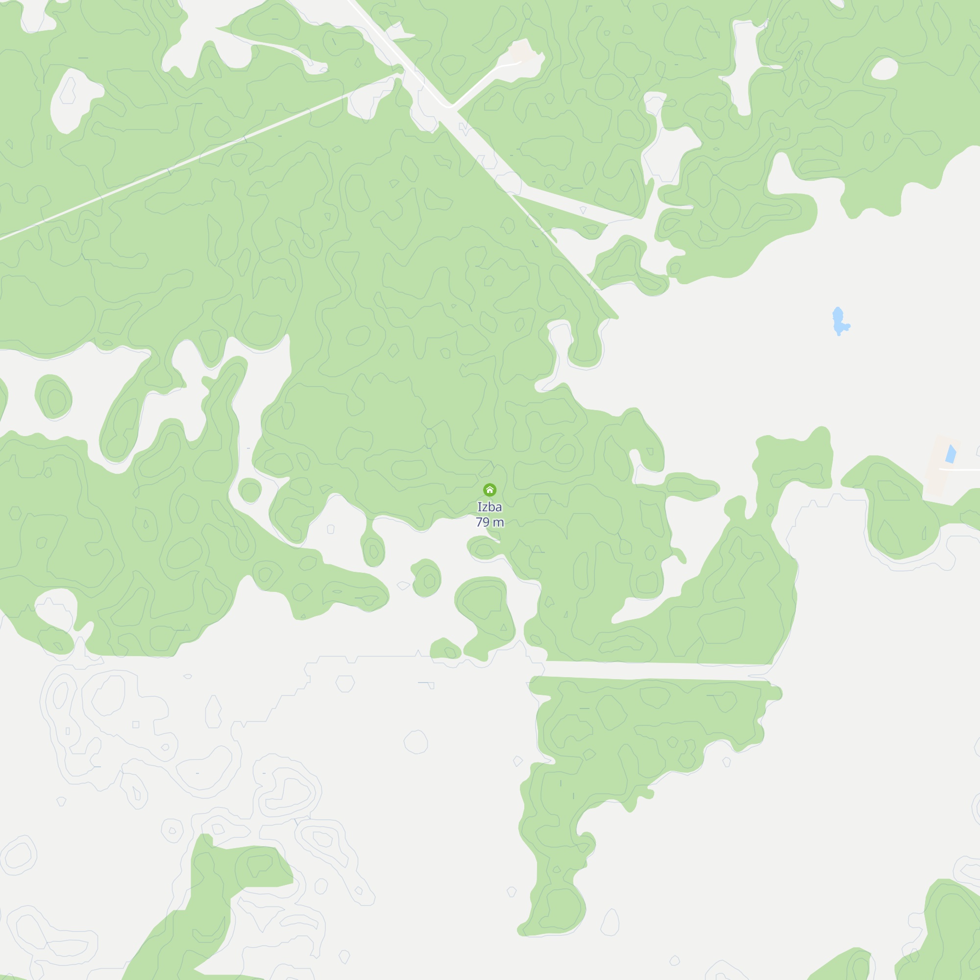 Izba map