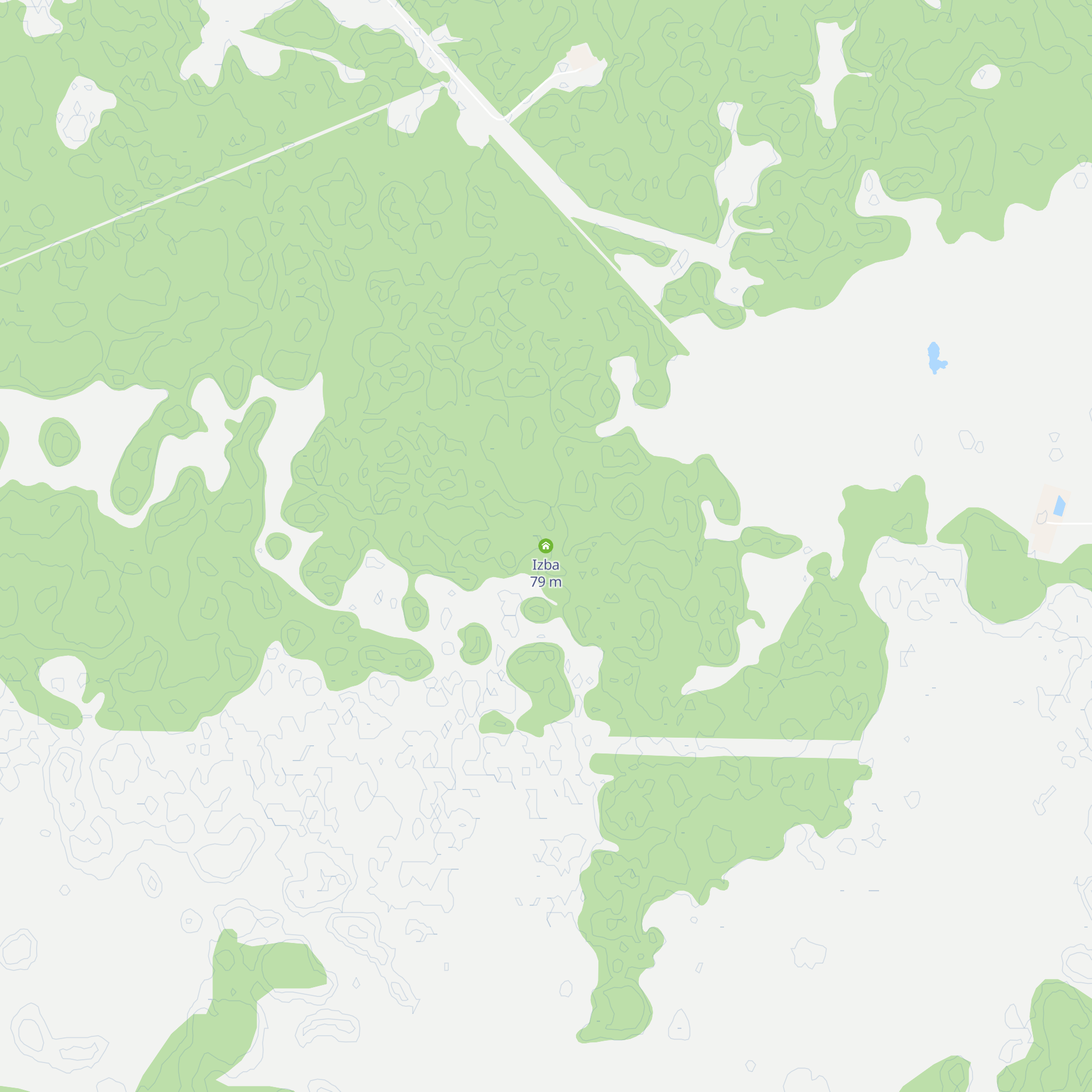 Izba map