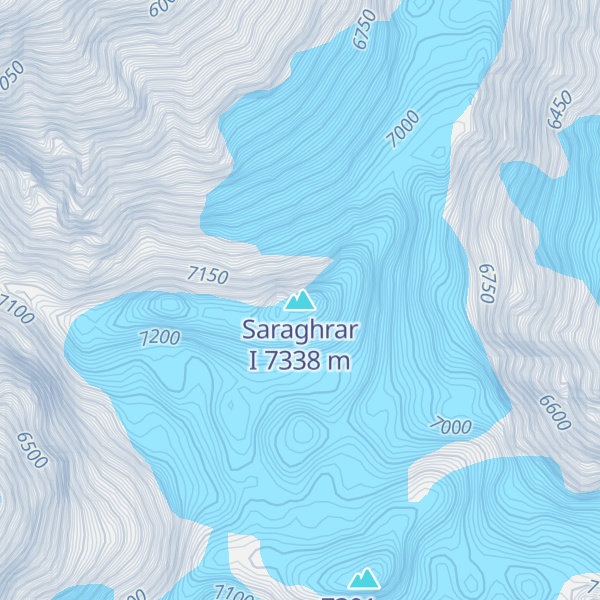 Map of Saraghrar I