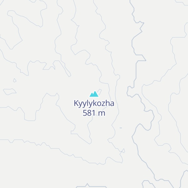 Map of Kyylykozha