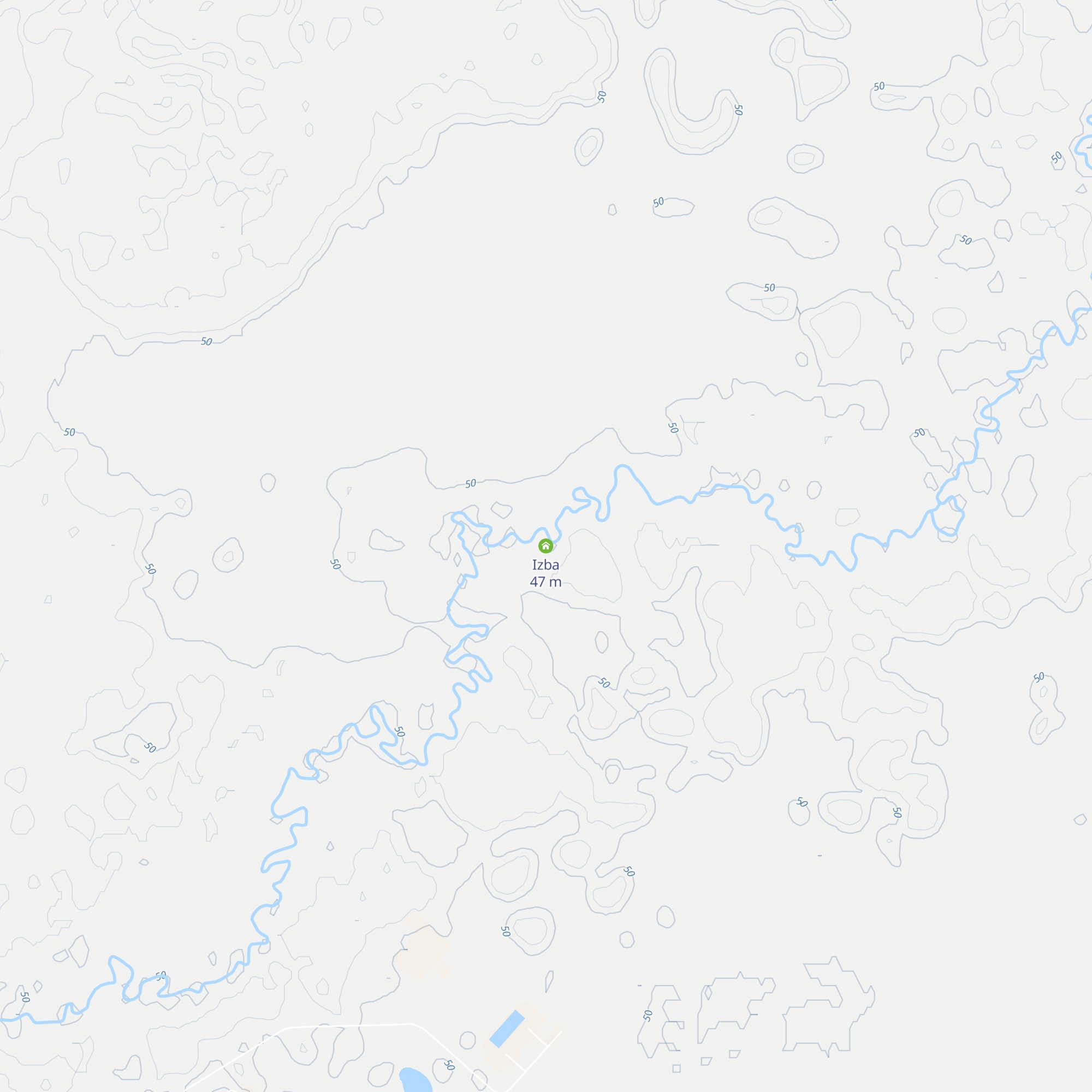 Izba map