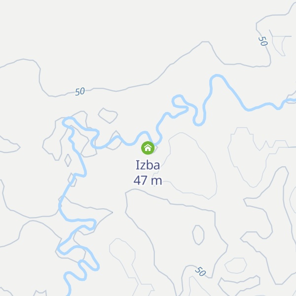 Map of Izba