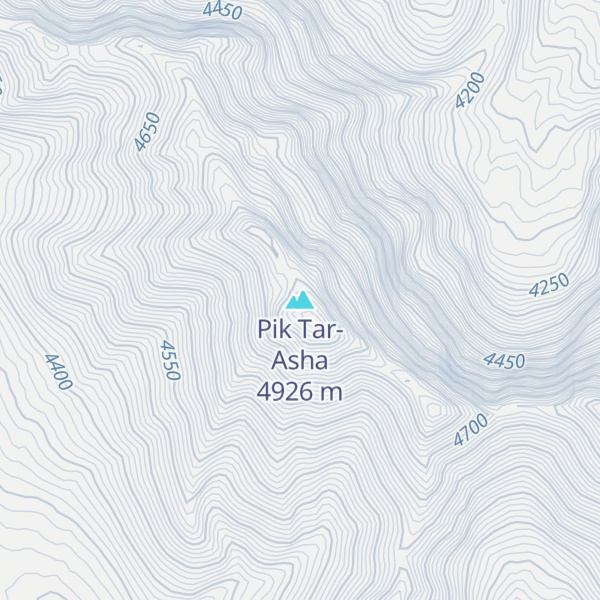 Map of Pik Tar-Asha