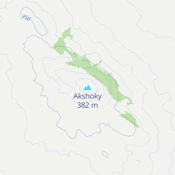 Map of Akshoky