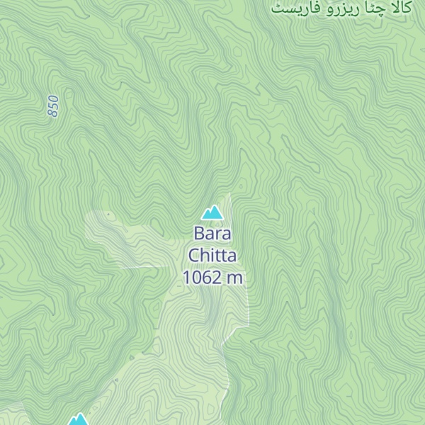 Map of Bara Chitta
