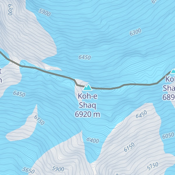 Map of Koh-e Shaq