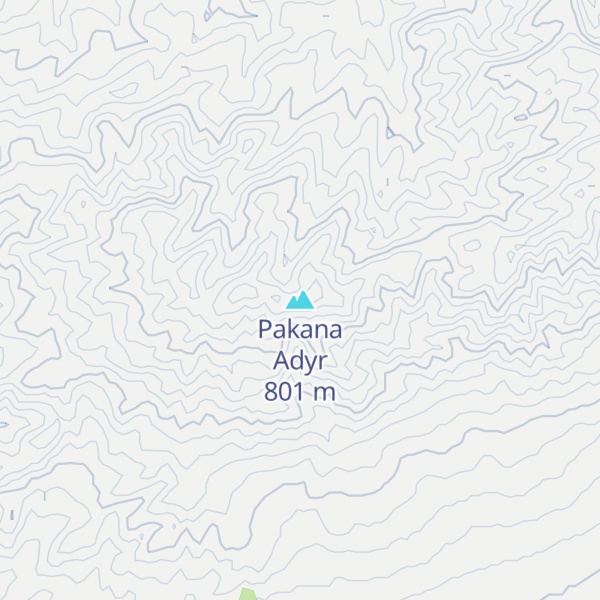 Map of Pakana Adyr