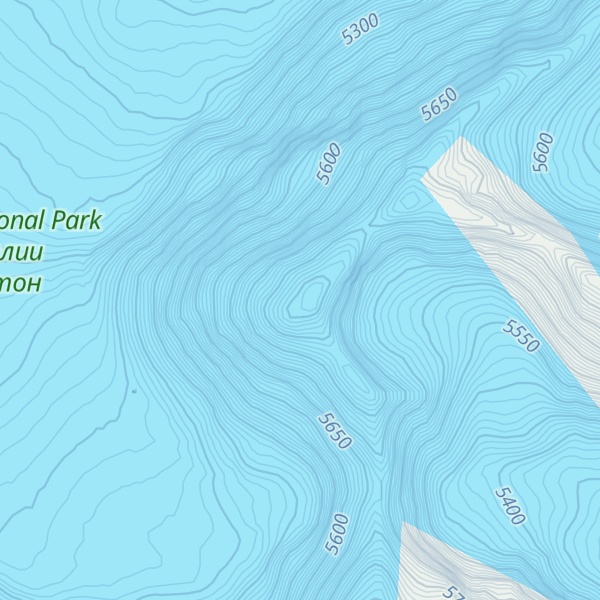 Map of Pik Visokii Tanimas