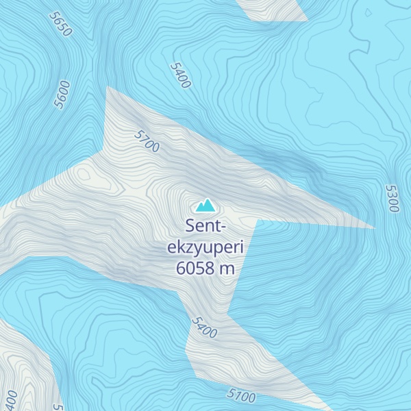Map of Sent-ekzyuperi