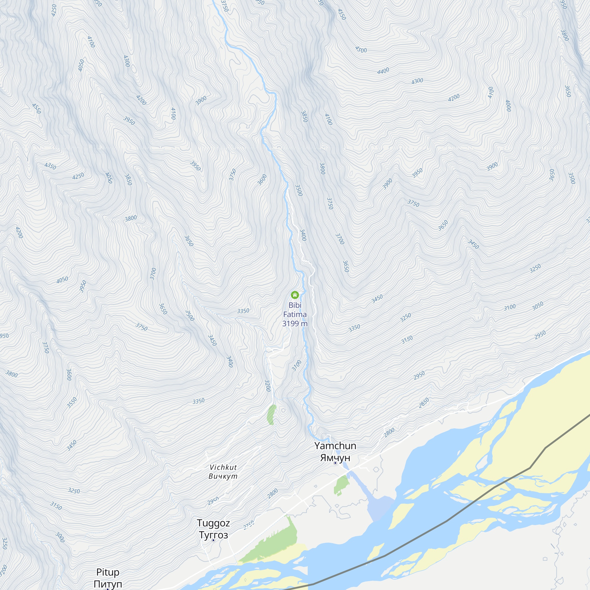 Bibi Fatima map