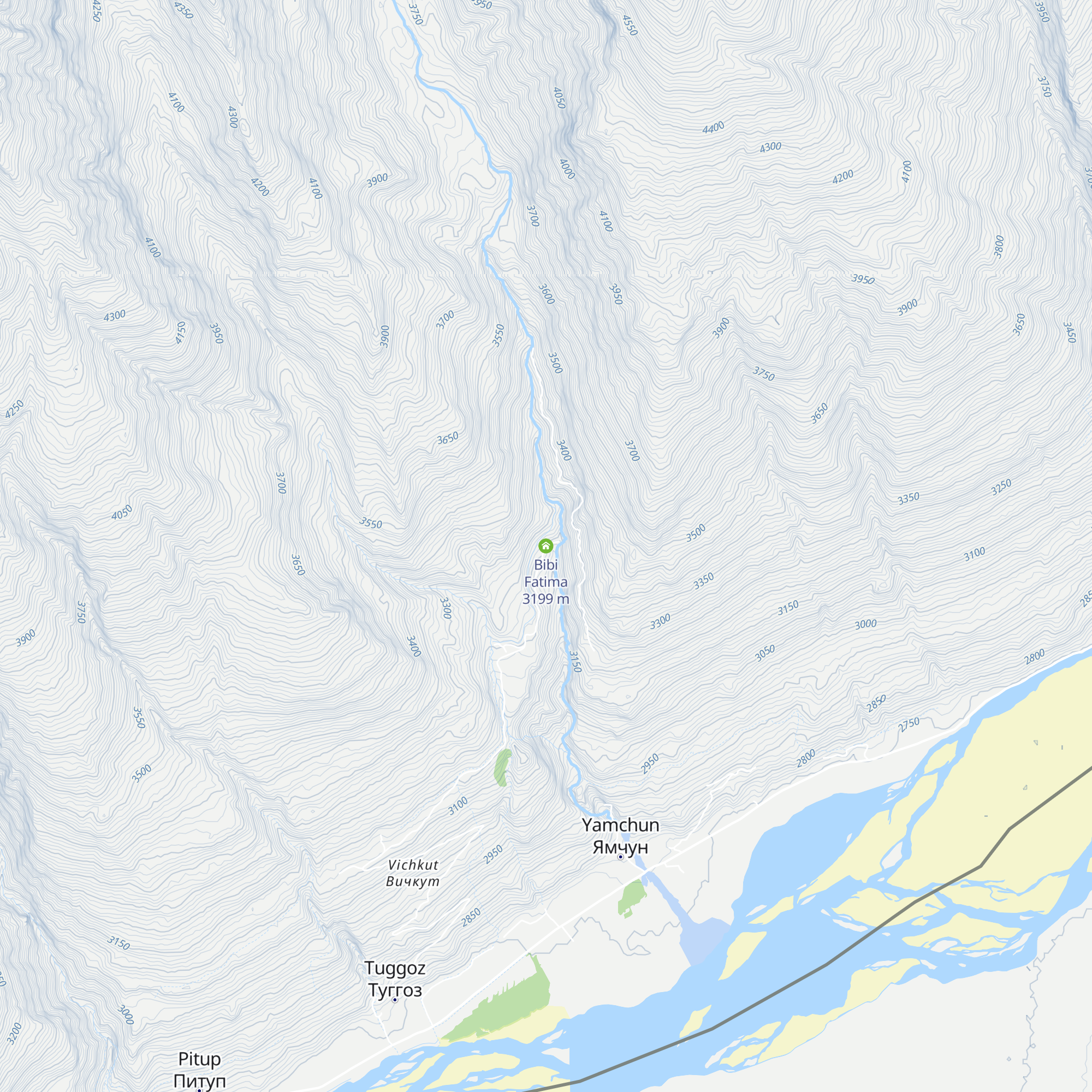 Bibi Fatima map