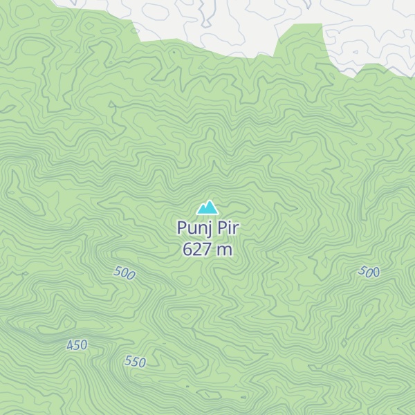 Map of Punj Pir