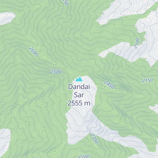 Map of Dandai Sar