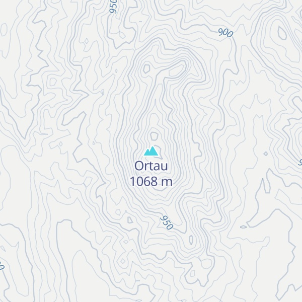 Map of Ortau
