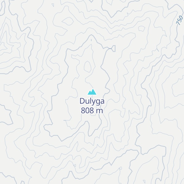 Map of Dulyga