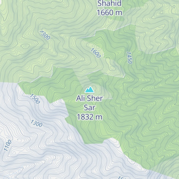 Map of Ali Sher Sar