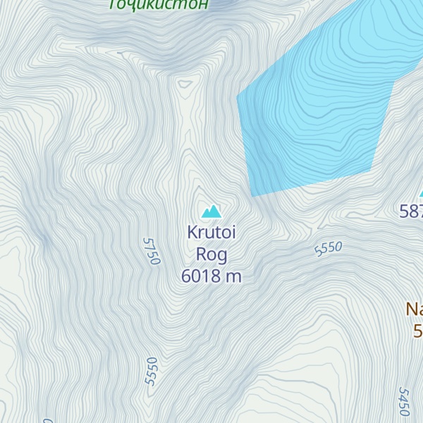 Map of Krutoi Rog