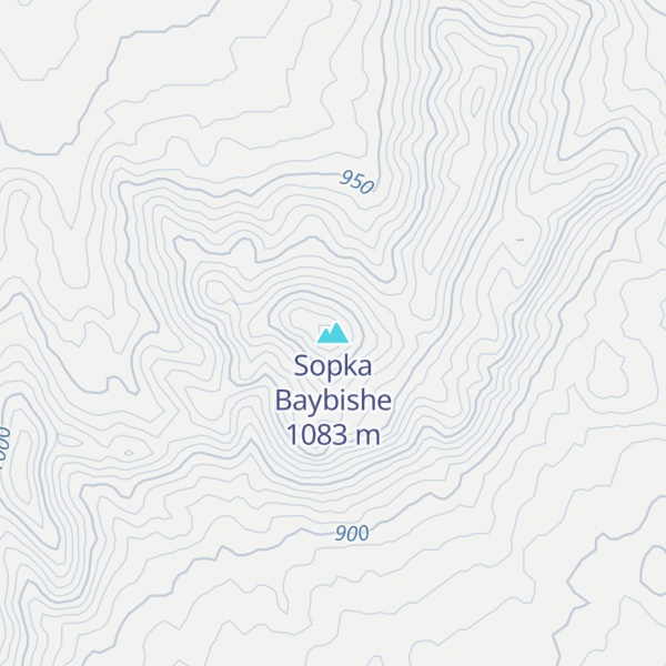 Map of Sopka Baybishe