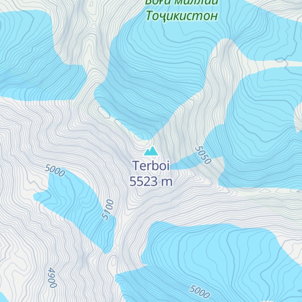 Map of Terboi