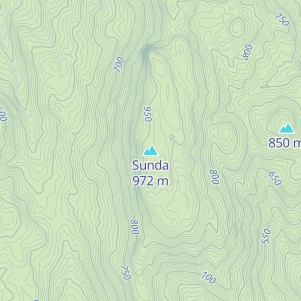 Map of Sunda