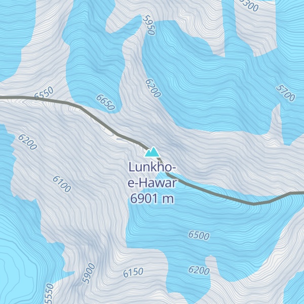 Map of Lunkho-e-Hawar