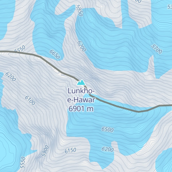 Map of Lunkho e Dosare