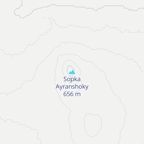 Map of Sopka Ayranshoky