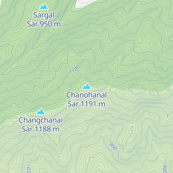 Map of Chanohanal Sar