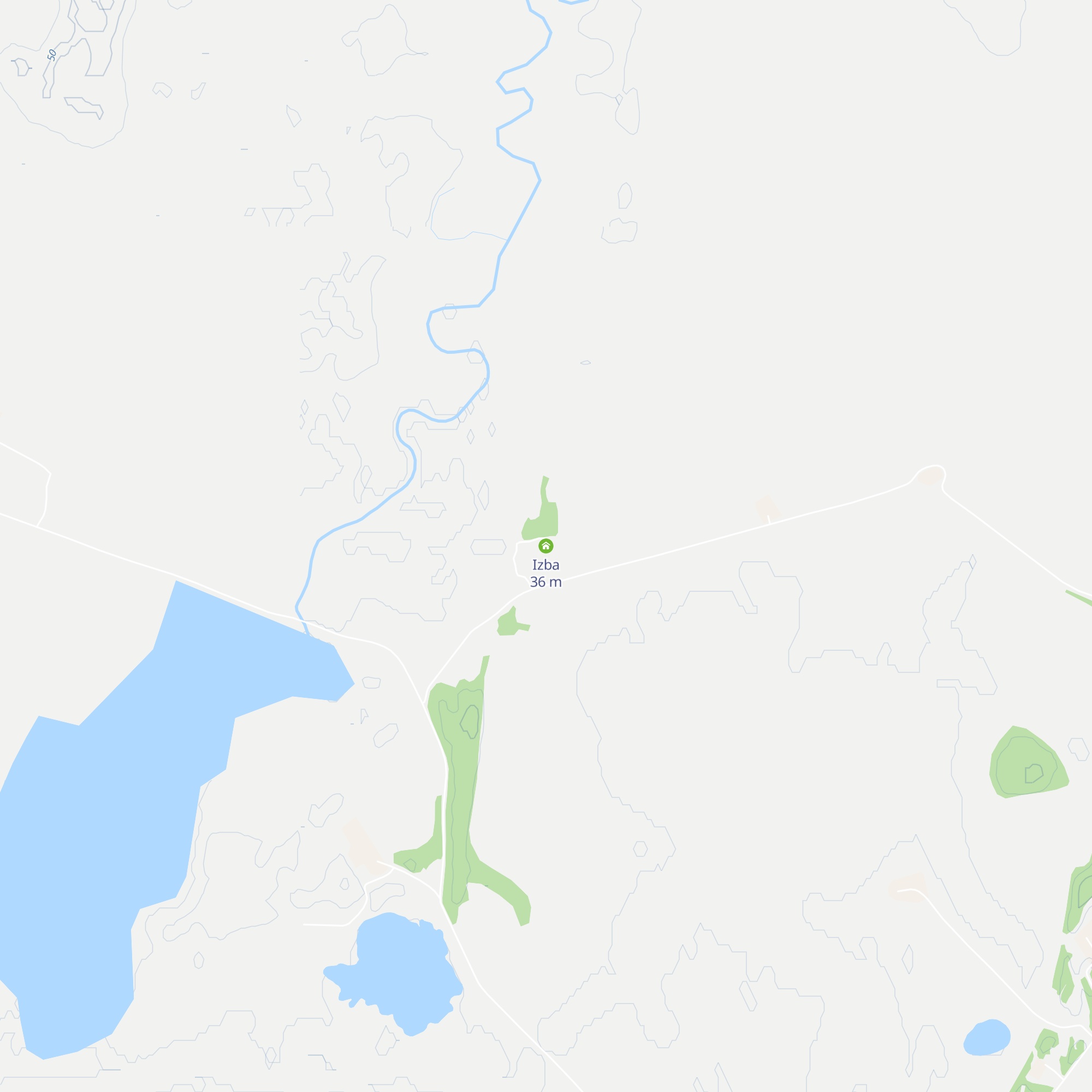 Izba map