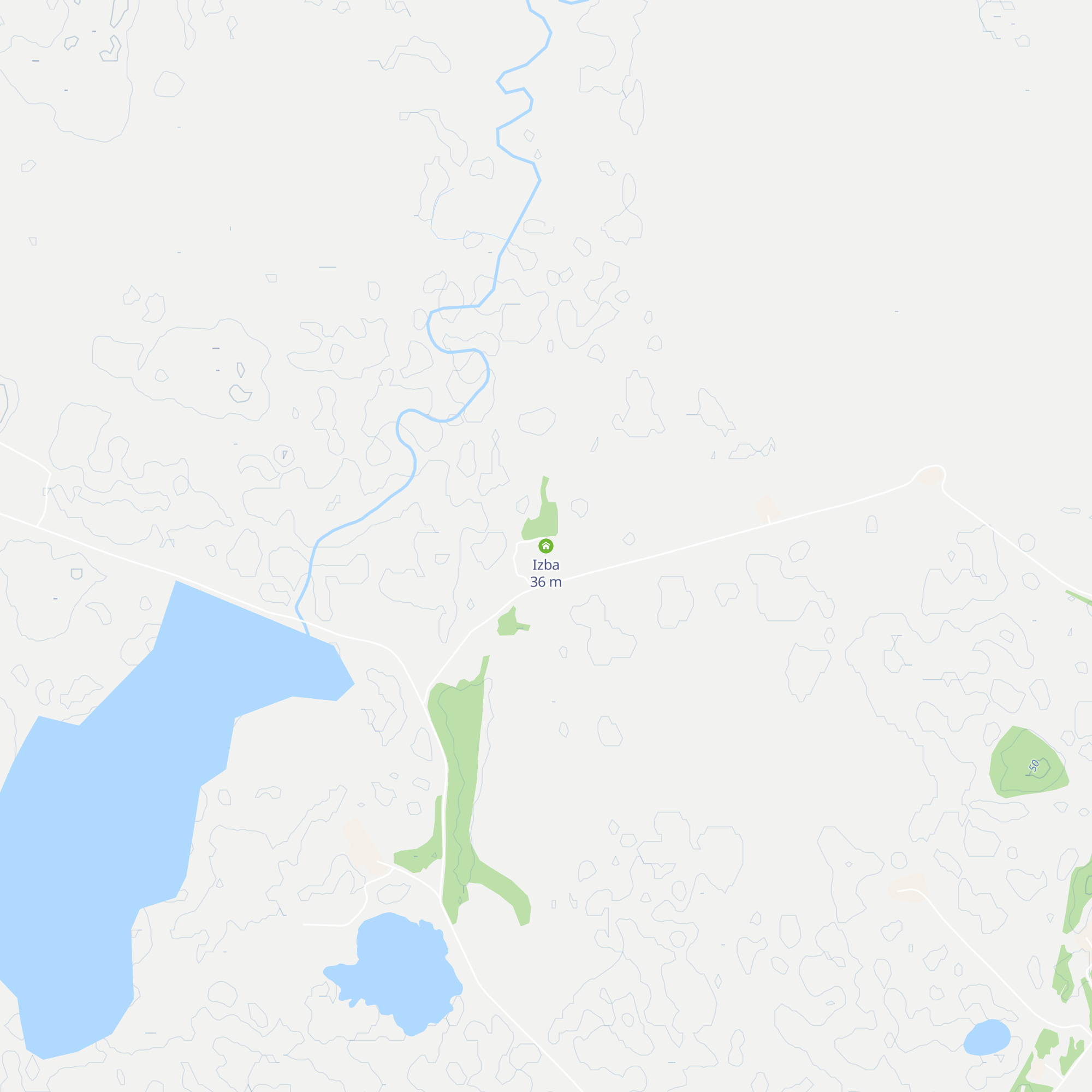 Izba map