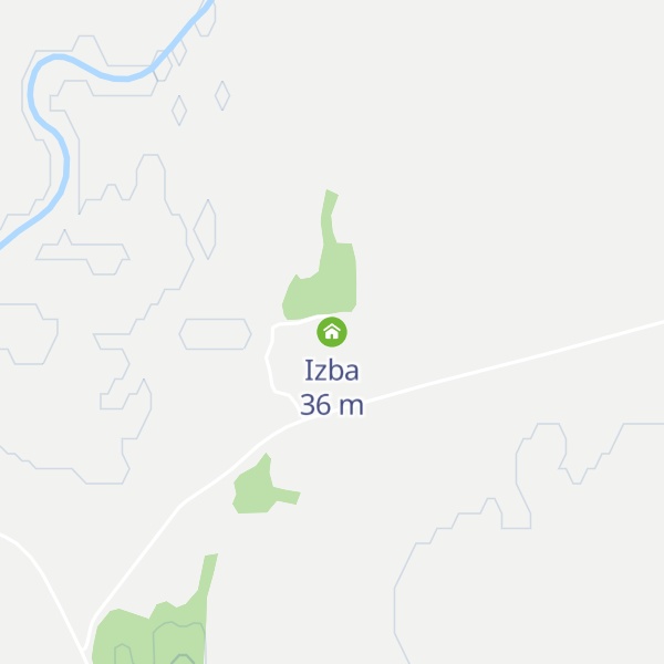 Map of Izba