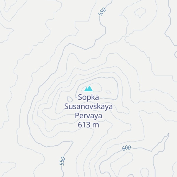 Map of Sopka Susanovskaya Pervaya
